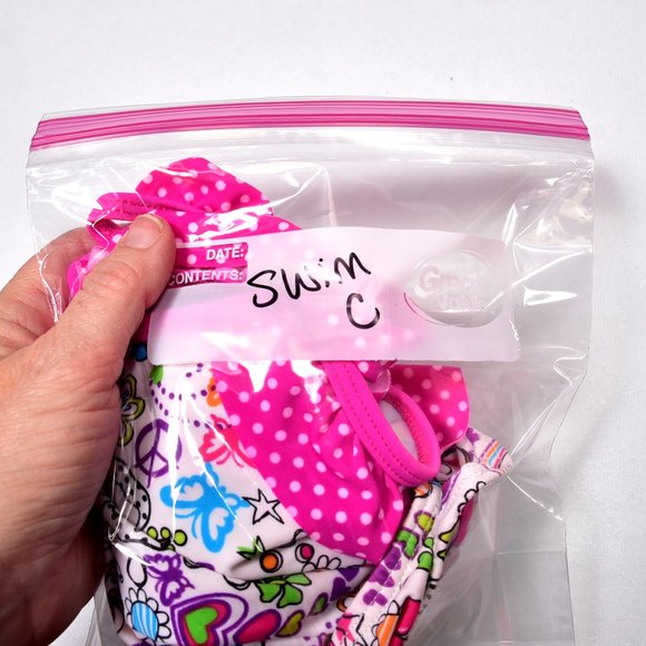 LuvGear Sun Alert Bright Floral Baby Girl's Swimsuit Size 24 Months - Picture 10 of 10